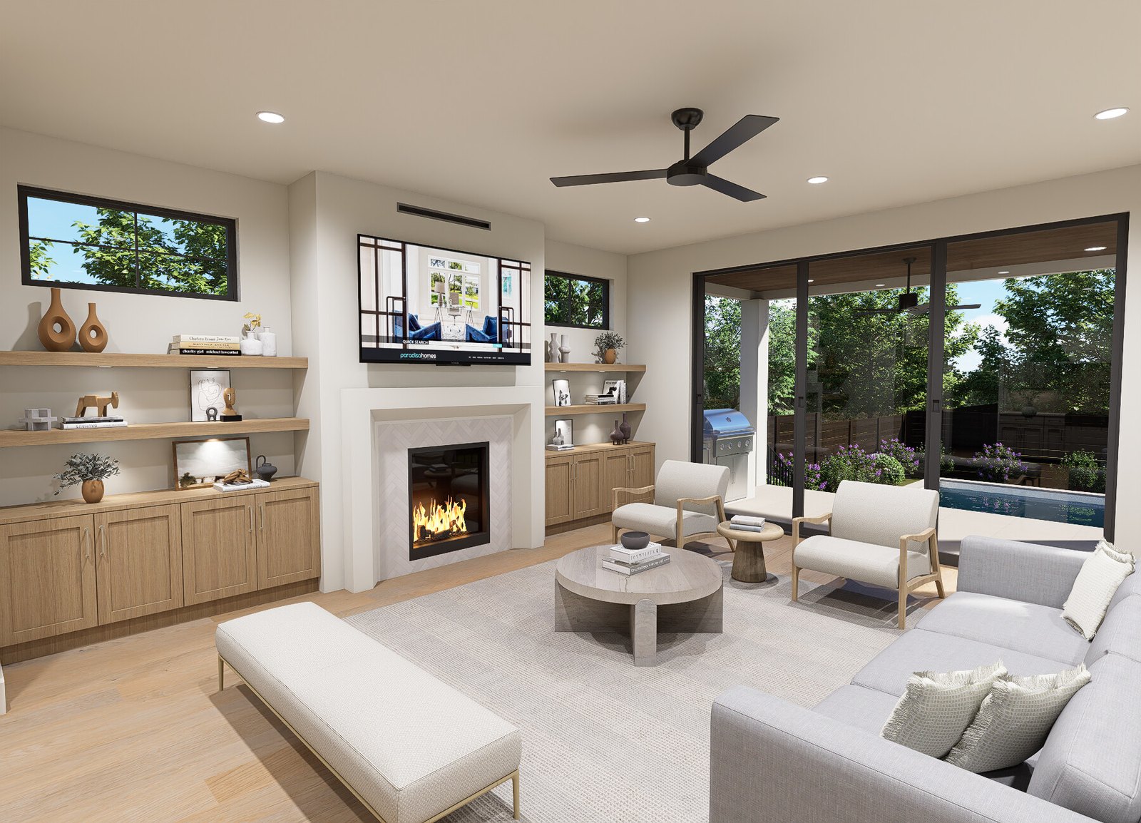 Living Room Rendering